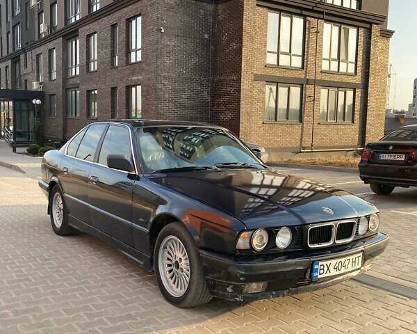 Синий БМВ 5 Серия, объемом двигателя 3 л и пробегом 480 тыс. км за 3200 $, фото 1 на Automoto.ua