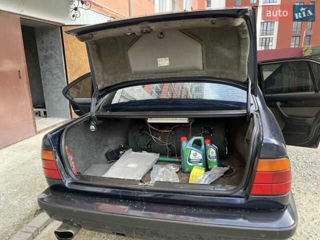 Синий БМВ 5 Серия, объемом двигателя 2.5 л и пробегом 430 тыс. км за 1500 $, фото 1 на Automoto.ua