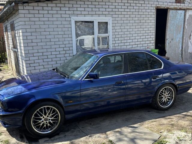 Синий БМВ 5 Серия, объемом двигателя 1.8 л и пробегом 400 тыс. км за 5989 $, фото 1 на Automoto.ua