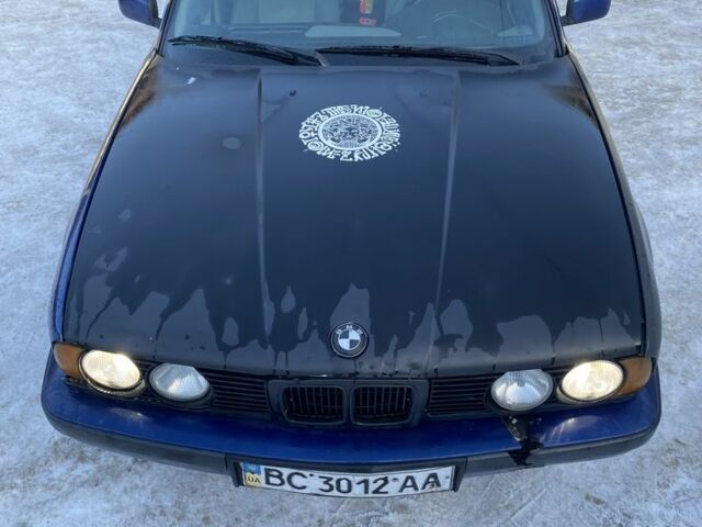 Синій БМВ 5 Серія, об'ємом двигуна 2.5 л та пробігом 309 тис. км за 2500 $, фото 1 на Automoto.ua