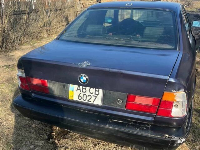 Синий БМВ 5 Серия, объемом двигателя 2.5 л и пробегом 360 тыс. км за 700 $, фото 1 на Automoto.ua