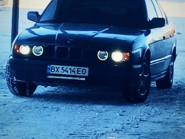 Синий БМВ 5 Серия, объемом двигателя 2 л и пробегом 555 тыс. км за 2821 $, фото 1 на Automoto.ua