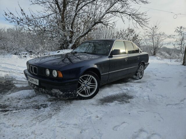 Синій БМВ 5 Серія, об'ємом двигуна 2.5 л та пробігом 492 тис. км за 3299 $, фото 1 на Automoto.ua