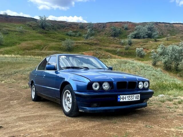 Синий БМВ 5 Серия, объемом двигателя 2 л и пробегом 300 тыс. км за 3400 $, фото 1 на Automoto.ua