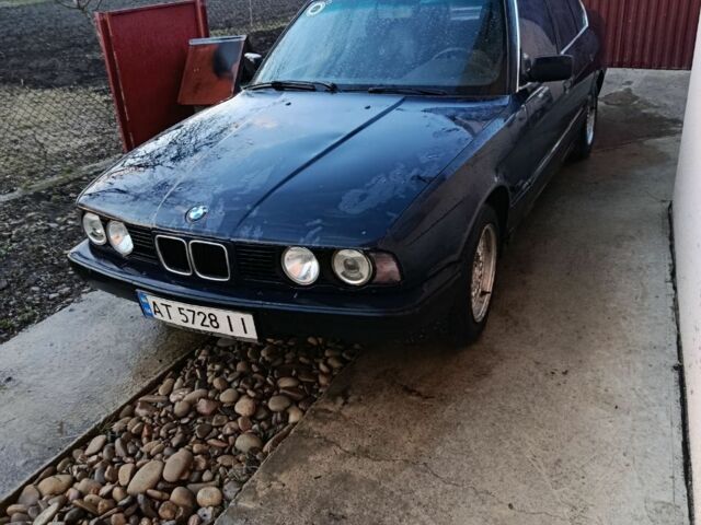 Синий БМВ 5 Серия, объемом двигателя 2 л и пробегом 400 тыс. км за 1700 $, фото 1 на Automoto.ua