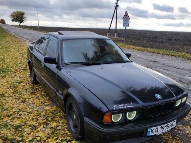 Синий БМВ 5 Серия, объемом двигателя 2.5 л и пробегом 488 тыс. км за 2000 $, фото 1 на Automoto.ua