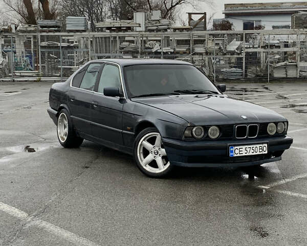 Синий БМВ 5 Серия, объемом двигателя 2.5 л и пробегом 380 тыс. км за 2699 $, фото 1 на Automoto.ua