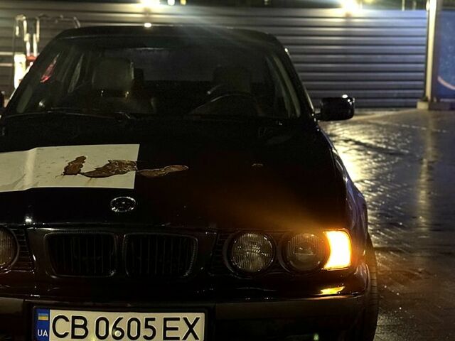 Синий БМВ 5 Серия, объемом двигателя 2.5 л и пробегом 450 тыс. км за 2750 $, фото 1 на Automoto.ua