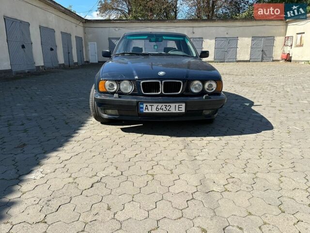 Синий БМВ 5 Серия, объемом двигателя 1.99 л и пробегом 430 тыс. км за 2850 $, фото 1 на Automoto.ua