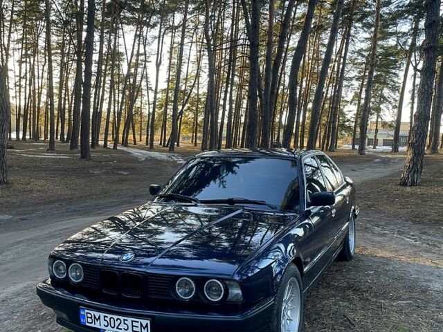 Синий БМВ 5 Серия, объемом двигателя 2.5 л и пробегом 501 тыс. км за 4600 $, фото 1 на Automoto.ua