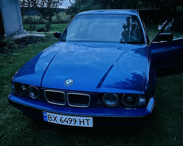Синий БМВ 5 Серия, объемом двигателя 3 л и пробегом 307 тыс. км за 3000 $, фото 1 на Automoto.ua