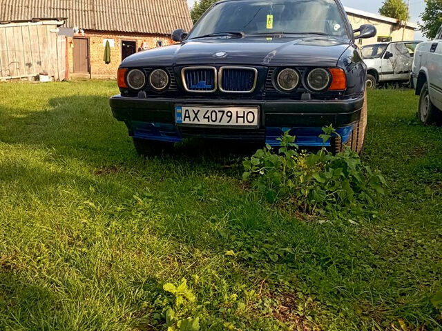 Синий БМВ 5 Серия, объемом двигателя 2.5 л и пробегом 700 тыс. км за 2850 $, фото 1 на Automoto.ua