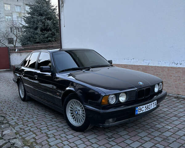 Синий БМВ 5 Серия, объемом двигателя 1.99 л и пробегом 387 тыс. км за 3200 $, фото 1 на Automoto.ua