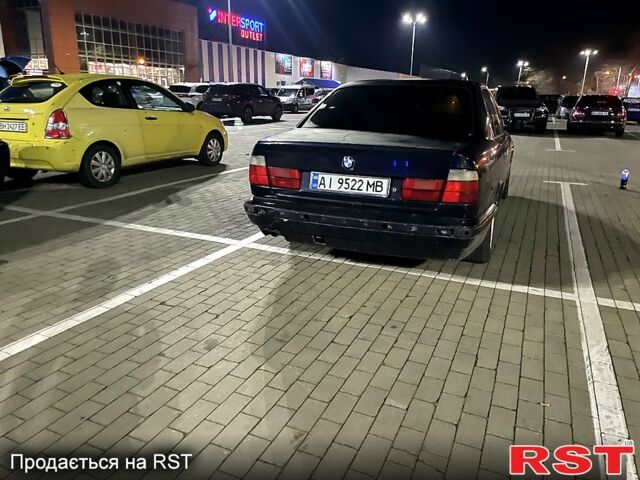 Синий БМВ 5 Серия, объемом двигателя 2.5 л и пробегом 401 тыс. км за 2500 $, фото 1 на Automoto.ua