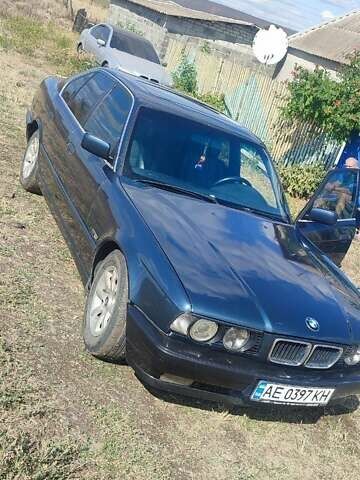 Синий БМВ 5 Серия, объемом двигателя 2.49 л и пробегом 370 тыс. км за 3400 $, фото 1 на Automoto.ua