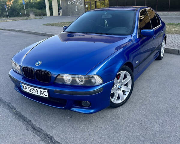 Синий БМВ 5 Серия, объемом двигателя 2 л и пробегом 388 тыс. км за 4800 $, фото 1 на Automoto.ua