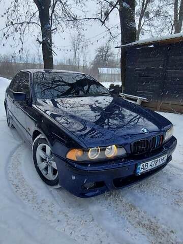 Синій БМВ 5 Серія, об'ємом двигуна 2.5 л та пробігом 350 тис. км за 3950 $, фото 1 на Automoto.ua