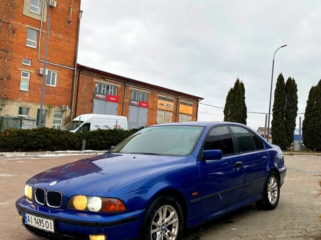 Синий БМВ 5 Серия, объемом двигателя 2 л и пробегом 200 тыс. км за 3900 $, фото 1 на Automoto.ua