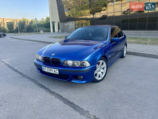 Синий БМВ 5 Серия, объемом двигателя 2 л и пробегом 388 тыс. км за 5500 $, фото 1 на Automoto.ua