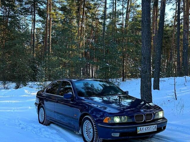 Синій БМВ 5 Серія, об'ємом двигуна 2.5 л та пробігом 498 тис. км за 3950 $, фото 1 на Automoto.ua