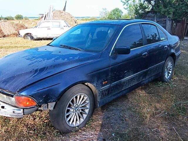 Синий БМВ 5 Серия, объемом двигателя 2 л и пробегом 250 тыс. км за 600 $, фото 1 на Automoto.ua