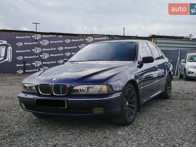 Синий БМВ 5 Серия, объемом двигателя 2.8 л и пробегом 332 тыс. км за 4150 $, фото 1 на Automoto.ua