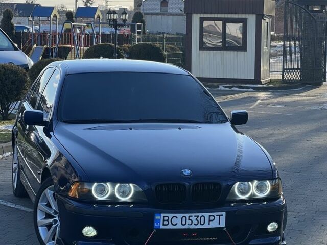 Синій БМВ 5 Серія, об'ємом двигуна 2.5 л та пробігом 450 тис. км за 4900 $, фото 1 на Automoto.ua