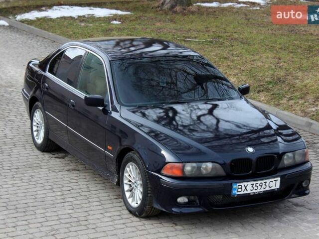 Синий БМВ 5 Серия, объемом двигателя 2.5 л и пробегом 300 тыс. км за 3450 $, фото 1 на Automoto.ua