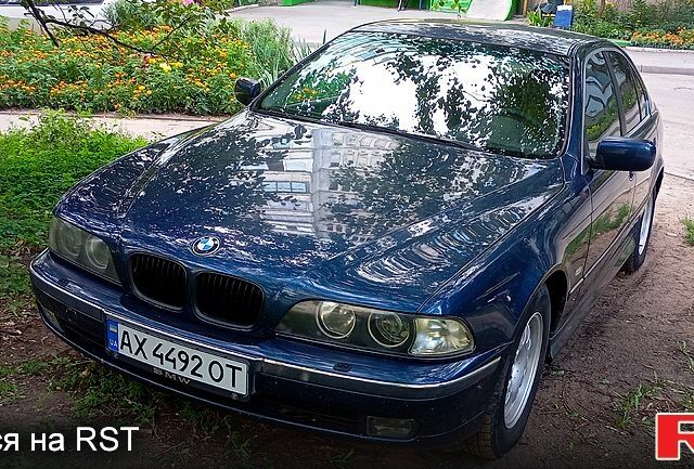 Синій БМВ 5 Серія, об'ємом двигуна 2.5 л та пробігом 0 тис. км за 2600 $, фото 1 на Automoto.ua