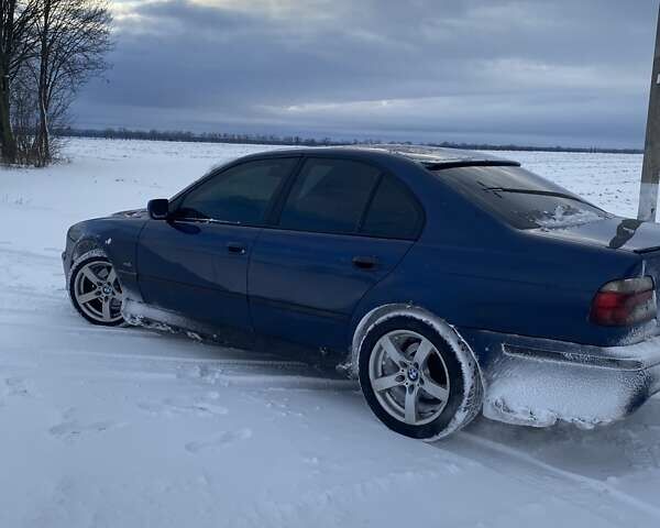 Синий БМВ 5 Серия, объемом двигателя 2.98 л и пробегом 210 тыс. км за 4999 $, фото 1 на Automoto.ua