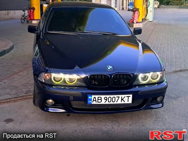 Синій БМВ 5 Серія, об'ємом двигуна 2 л та пробігом 358 тис. км за 5000 $, фото 1 на Automoto.ua