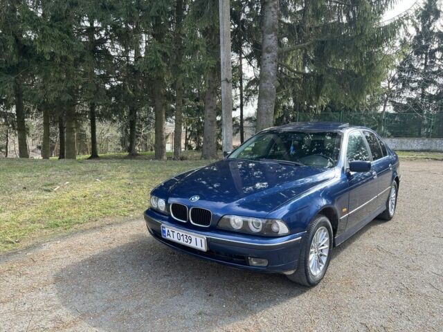 Синий БМВ 5 Серия, объемом двигателя 2.5 л и пробегом 359 тыс. км за 3699 $, фото 1 на Automoto.ua