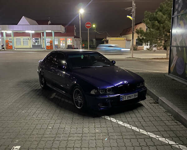 Синий БМВ 5 Серия, объемом двигателя 2.8 л и пробегом 350 тыс. км за 9000 $, фото 1 на Automoto.ua