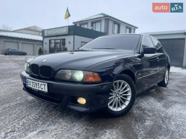 Синий БМВ 5 Серия, объемом двигателя 2.5 л и пробегом 400 тыс. км за 3450 $, фото 1 на Automoto.ua