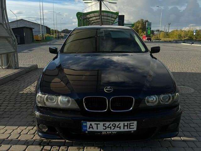 Синий БМВ 5 Серия, объемом двигателя 2 л и пробегом 373 тыс. км за 2800 $, фото 1 на Automoto.ua