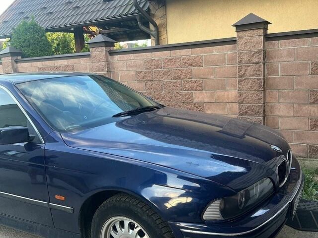 Синій БМВ 5 Серія, об'ємом двигуна 2 л та пробігом 400 тис. км за 3000 $, фото 1 на Automoto.ua
