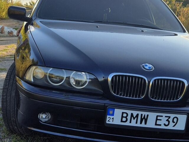 Синий БМВ 5 Серия, объемом двигателя 2.5 л и пробегом 400 тыс. км за 8300 $, фото 1 на Automoto.ua