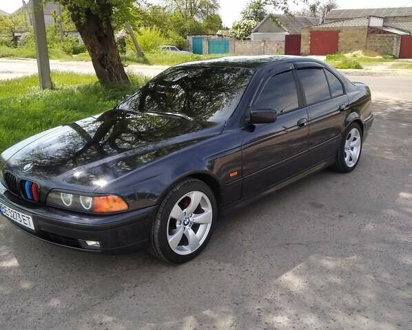 Синий БМВ 5 Серия, объемом двигателя 2.5 л и пробегом 432 тыс. км за 7400 $, фото 1 на Automoto.ua