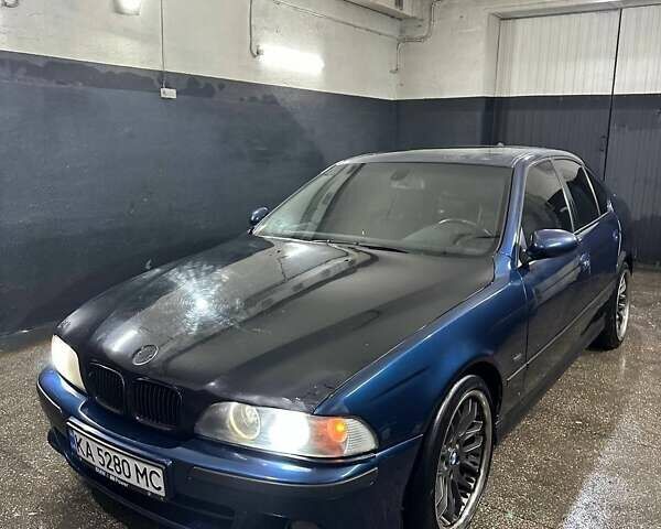 Синій БМВ 5 Серія, об'ємом двигуна 2.79 л та пробігом 412 тис. км за 5650 $, фото 1 на Automoto.ua