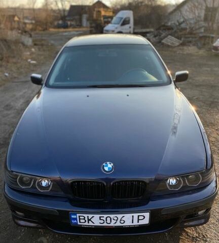 Синий БМВ 5 Серия, объемом двигателя 2.5 л и пробегом 300 тыс. км за 3500 $, фото 1 на Automoto.ua