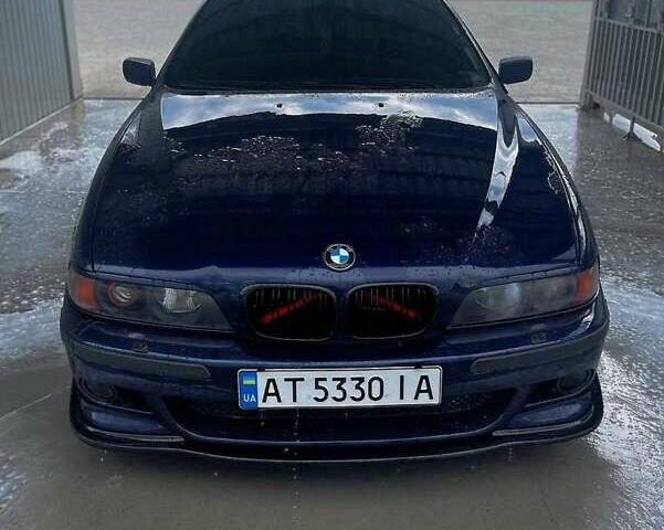 Синий БМВ 5 Серия, объемом двигателя 2 л и пробегом 350 тыс. км за 5500 $, фото 1 на Automoto.ua