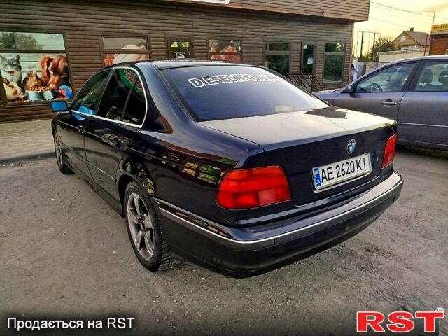 Синий БМВ 5 Серия, объемом двигателя 2.2 л и пробегом 248 тыс. км за 3520 $, фото 1 на Automoto.ua