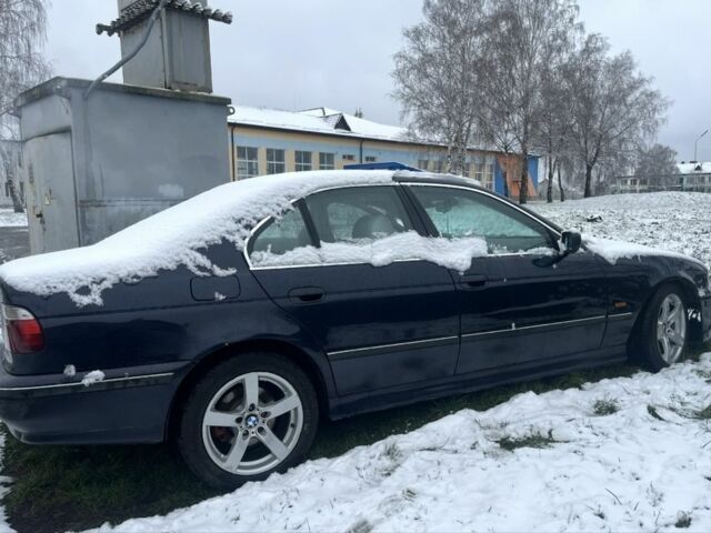 Синий БМВ 5 Серия, объемом двигателя 2.9 л и пробегом 470 тыс. км за 4600 $, фото 1 на Automoto.ua