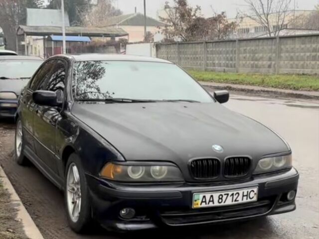 Синий БМВ 5 Серия, объемом двигателя 2.5 л и пробегом 337 тыс. км за 3000 $, фото 1 на Automoto.ua