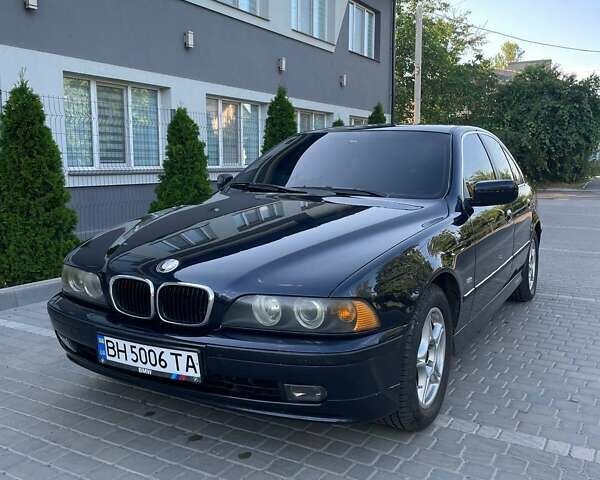 Синий БМВ 5 Серия, объемом двигателя 1.99 л и пробегом 288 тыс. км за 4200 $, фото 1 на Automoto.ua