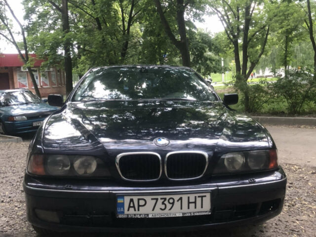 Синий БМВ 5 Серия, объемом двигателя 1.99 л и пробегом 330 тыс. км за 4500 $, фото 1 на Automoto.ua