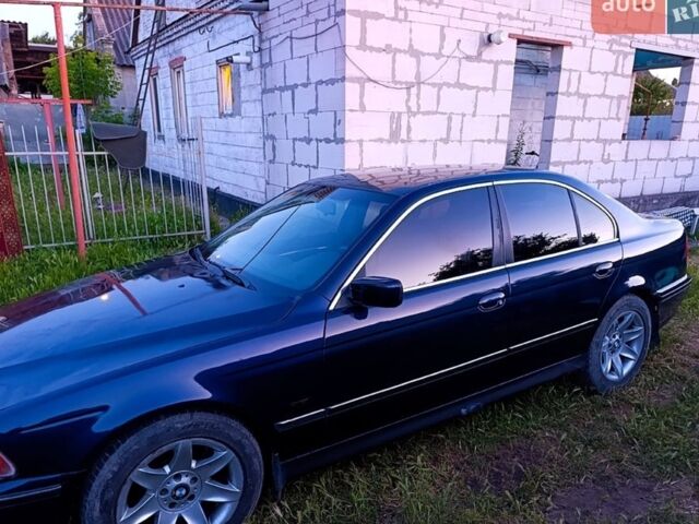Синий БМВ 5 Серия, объемом двигателя 2 л и пробегом 230 тыс. км за 4010 $, фото 1 на Automoto.ua