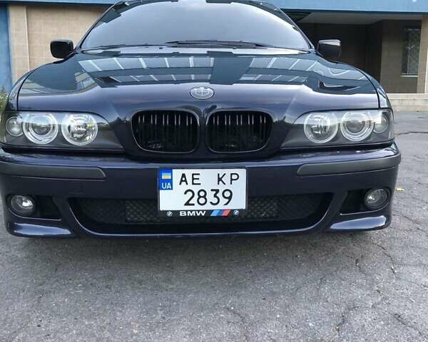 Синий БМВ 5 Серия, объемом двигателя 1.99 л и пробегом 245 тыс. км за 5900 $, фото 1 на Automoto.ua