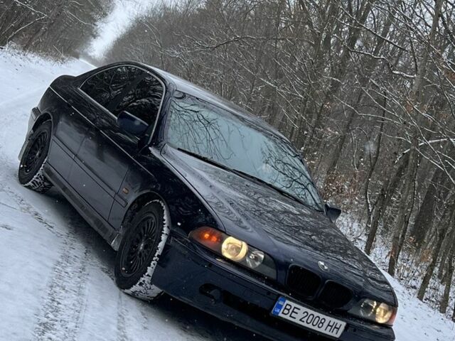 Синий БМВ 5 Серия, объемом двигателя 2 л и пробегом 420 тыс. км за 3000 $, фото 1 на Automoto.ua