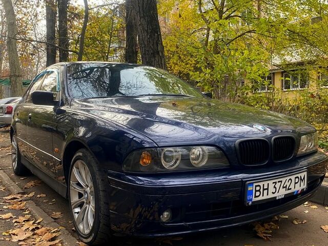 Синій БМВ 5 Серія, об'ємом двигуна 2.5 л та пробігом 413 тис. км за 4990 $, фото 1 на Automoto.ua
